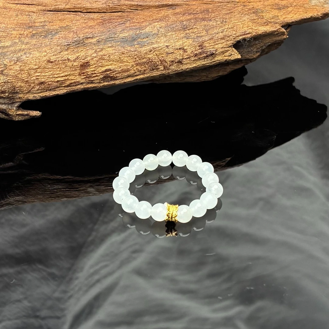 和田玉戒圈【小北质检】ZJH926Z43多样性发一