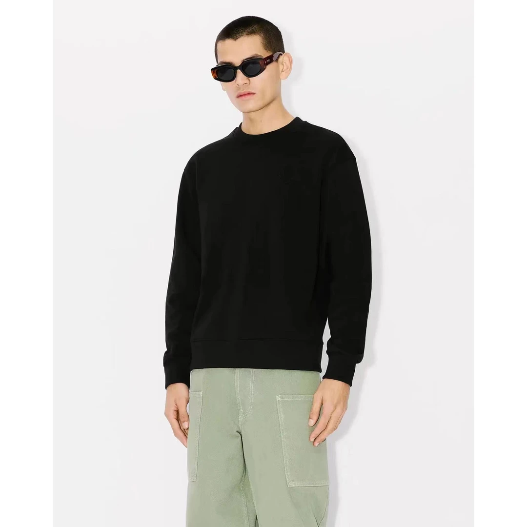 双11 特惠 毛圈款偏厚的 男士圆领长袖卫衣内打底