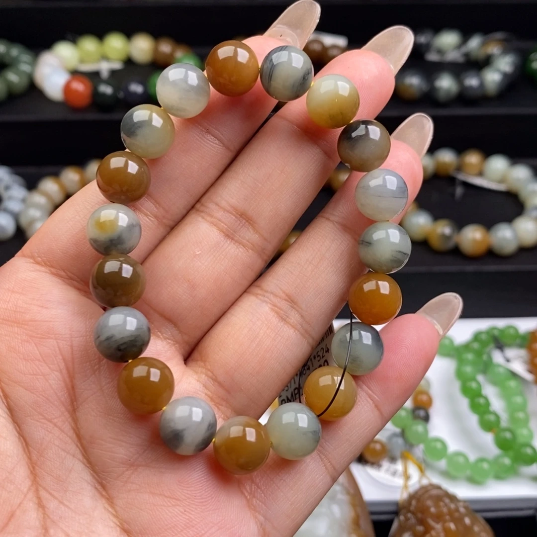 和田玉未镶嵌手串