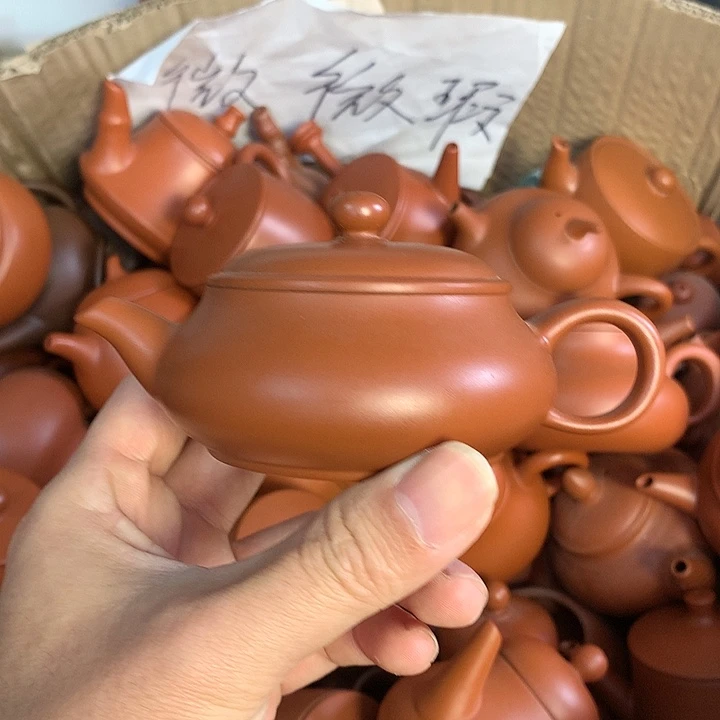原矿朱泥茶壶茶具家用130