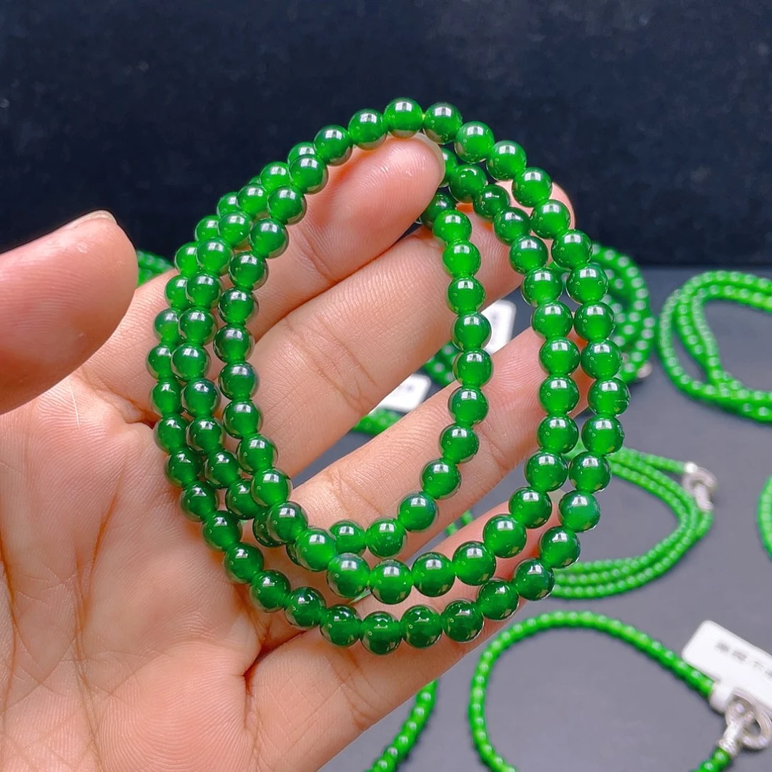 颈饰未镶嵌翡翠A货卡6