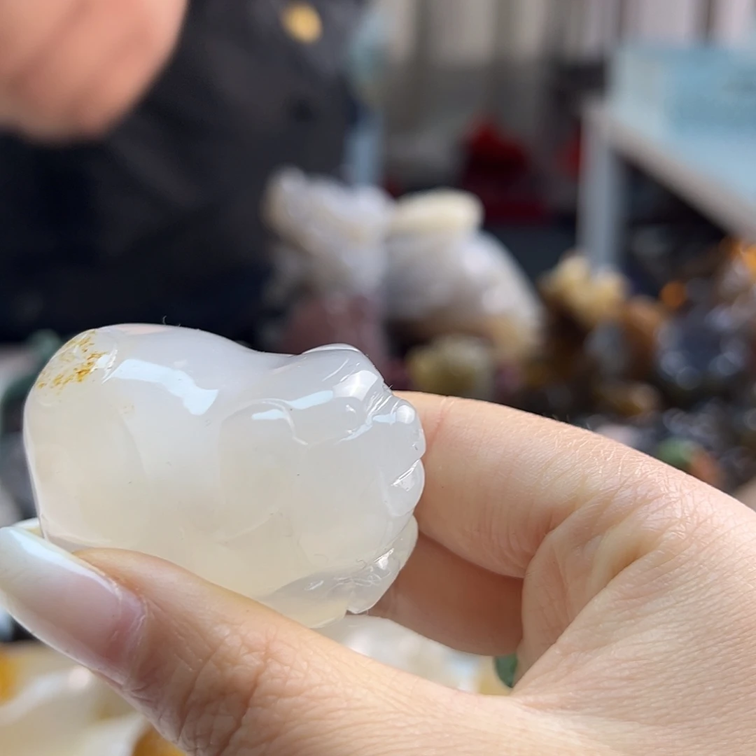 玛瑙/玉髓未镶嵌吊坠(不含链)