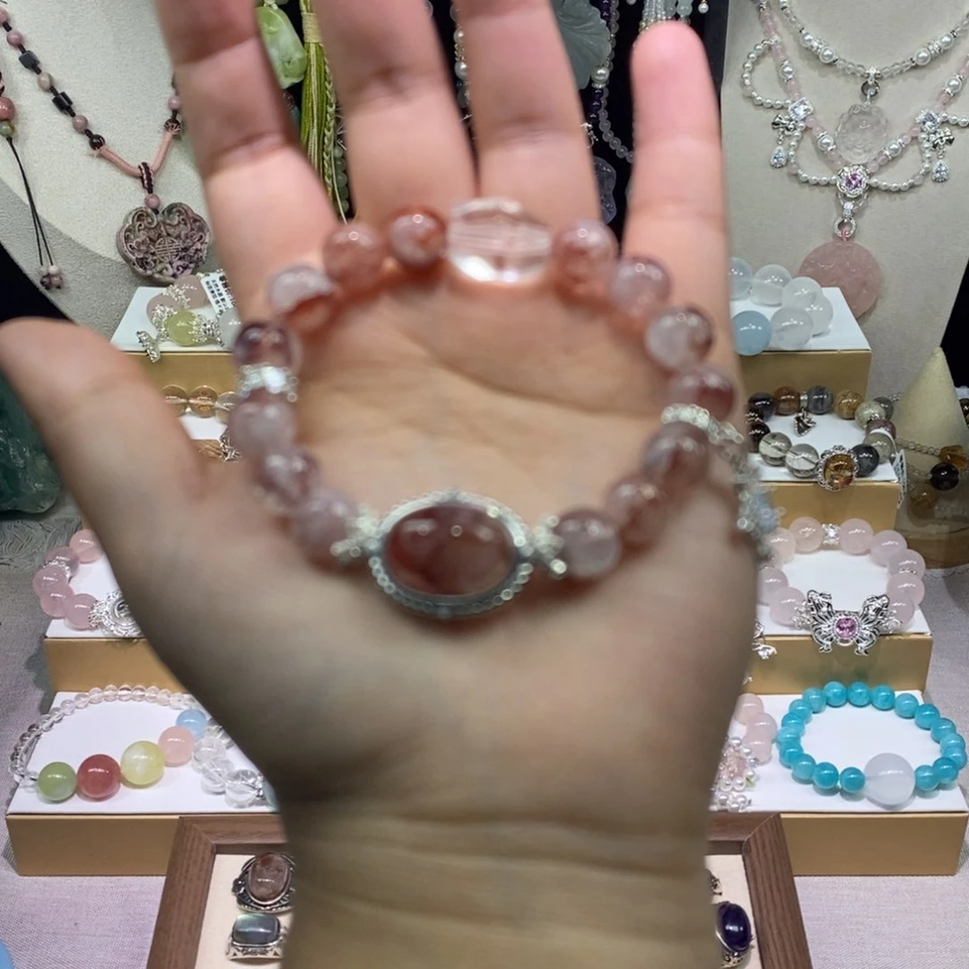 水晶手链未镶嵌水晶手串