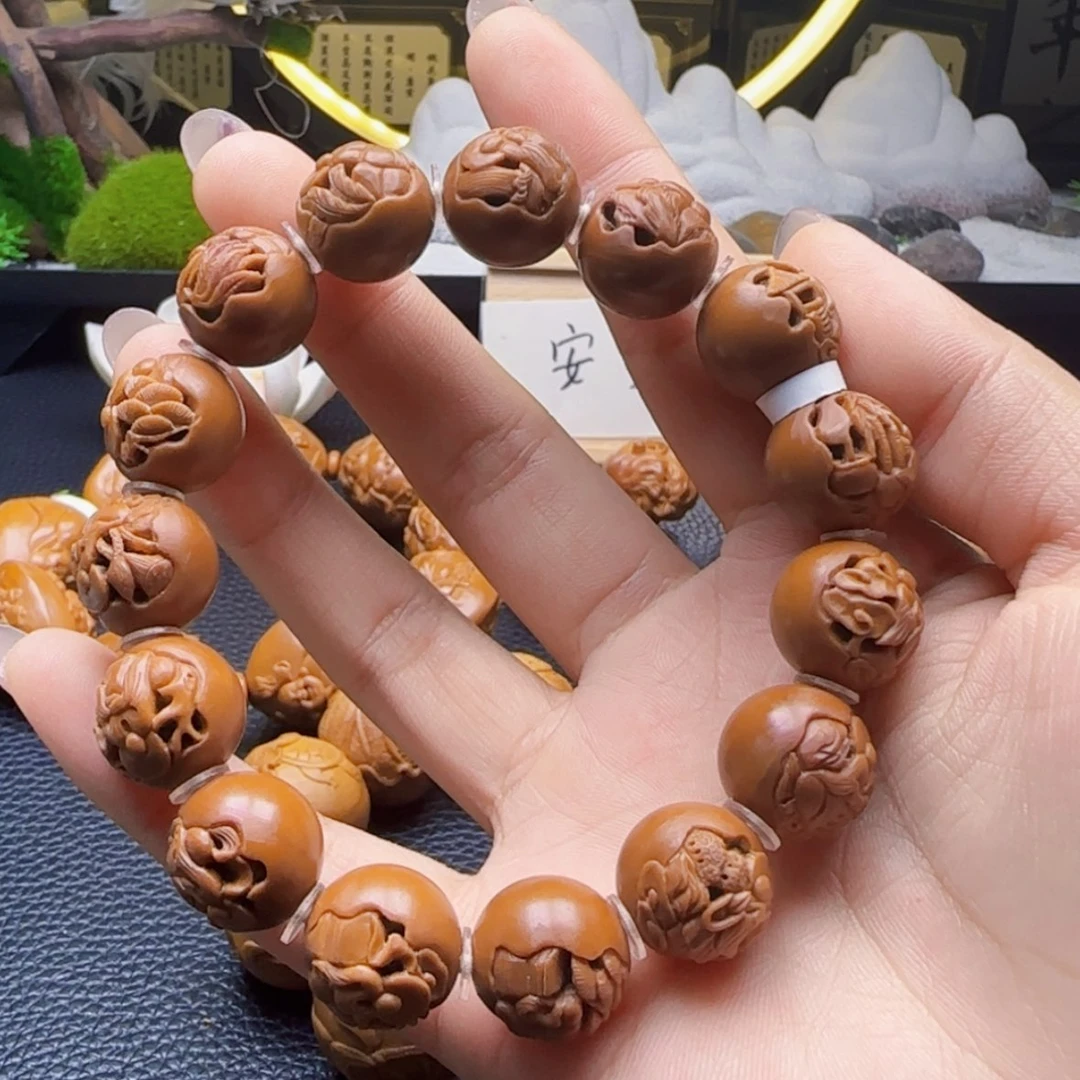 【闪购商品】手串/手链橄榄核镂空无相