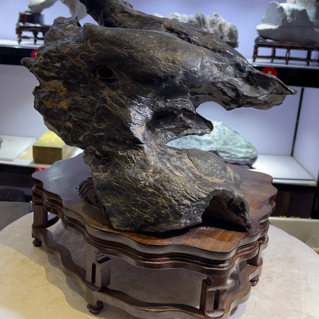 鲁***深石材灵璧亲密爱人的朋友