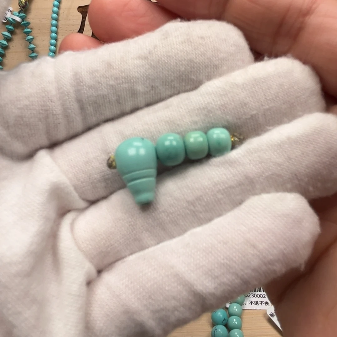 绿松石套装未镶嵌