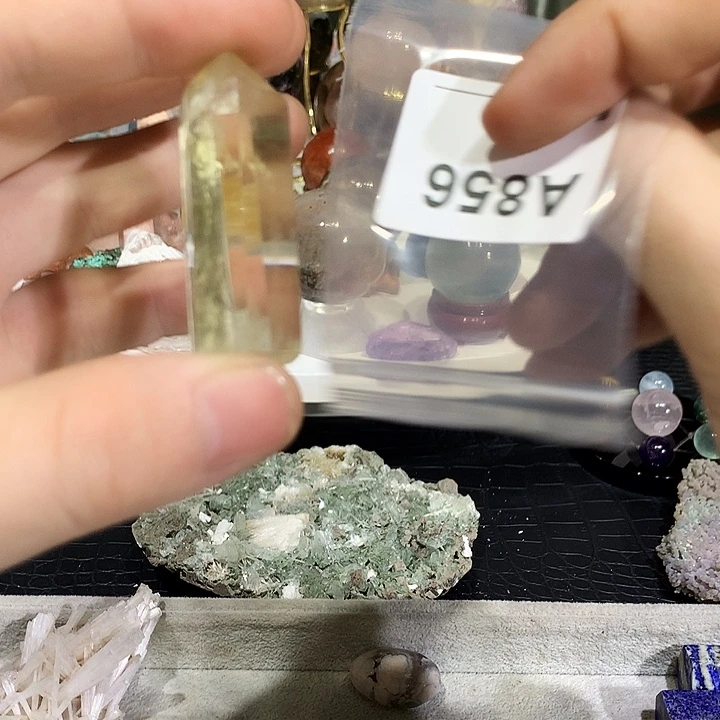 阿***合珠宝半成品未镶嵌水晶A856