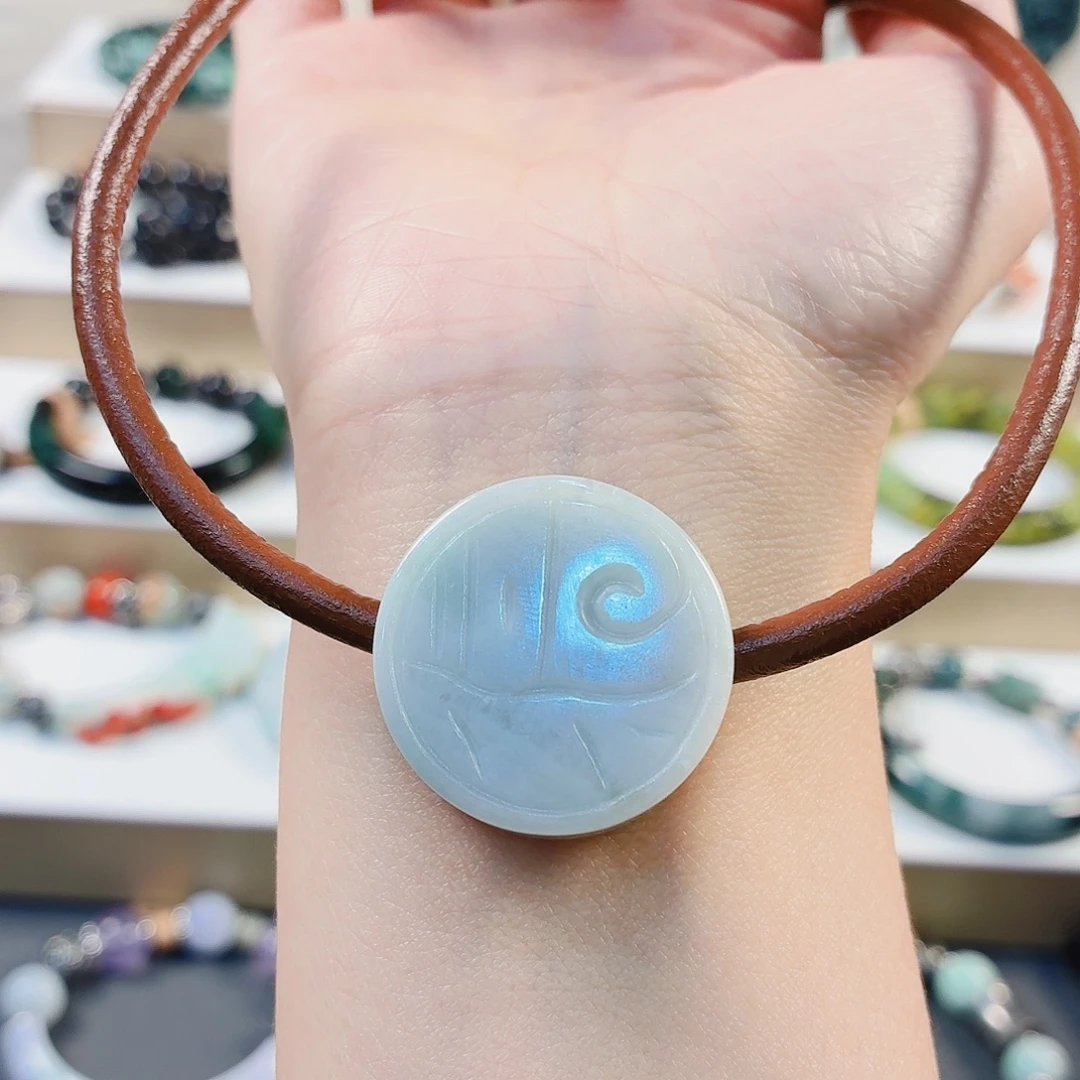 翡翠未镶嵌手链手串