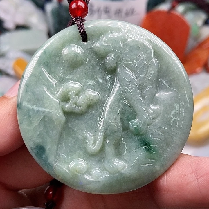 未镶嵌挂件翡翠翡翠