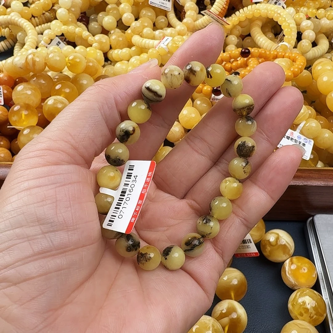 琥珀未镶嵌珠宝奇石