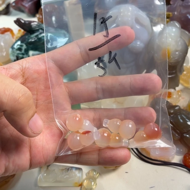 玛瑙/玉髓未镶嵌吊坠(不含链)