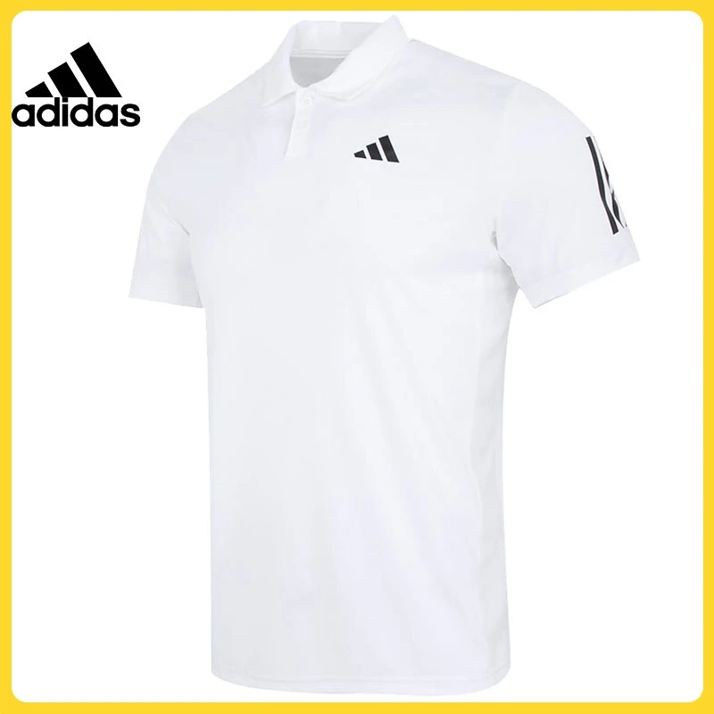 adidas阿迪达斯男款CLUB SMU3S POLO休闲舒适夏季短T恤IS2295