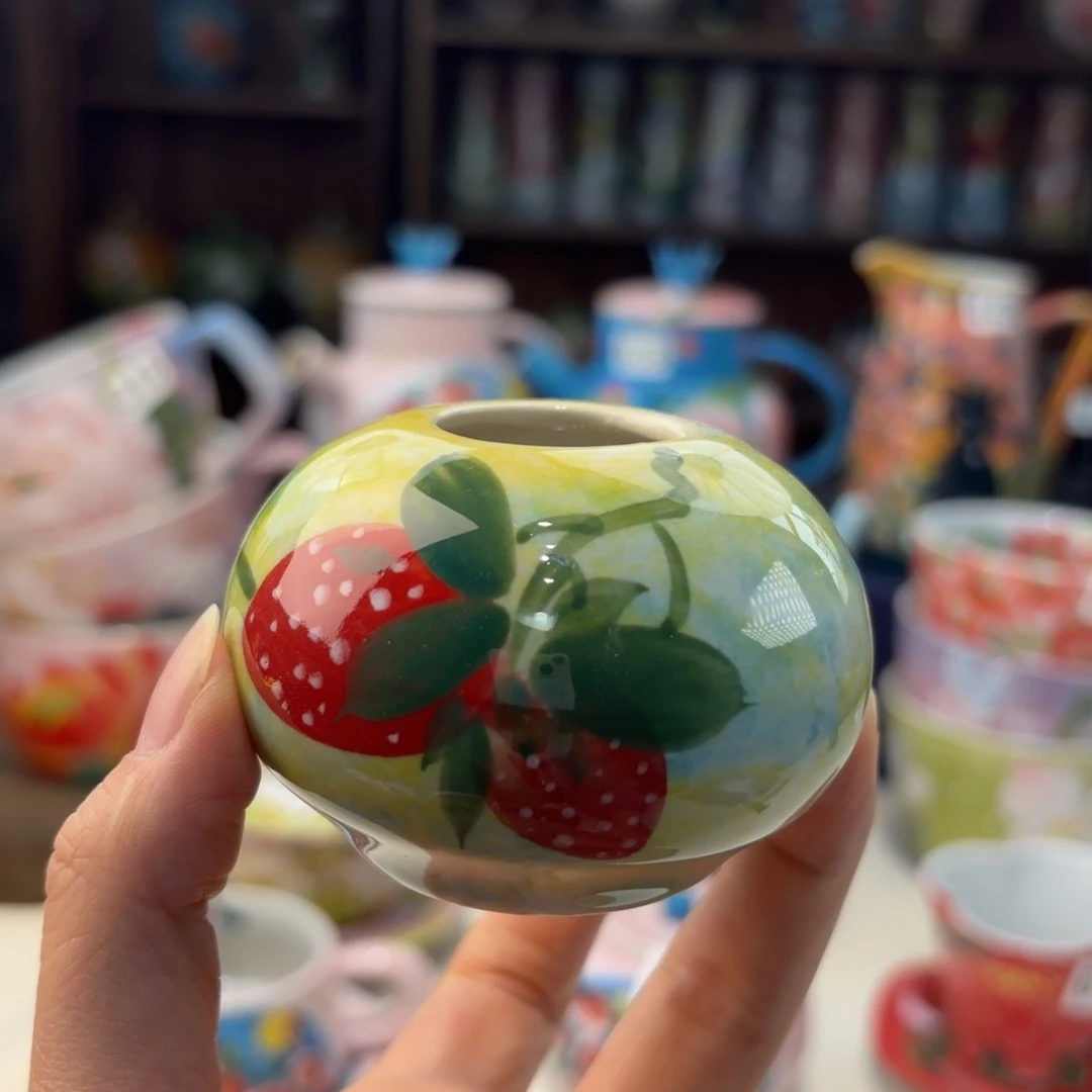 瓷片景德镇手绘高温釉下彩陶瓷茶具