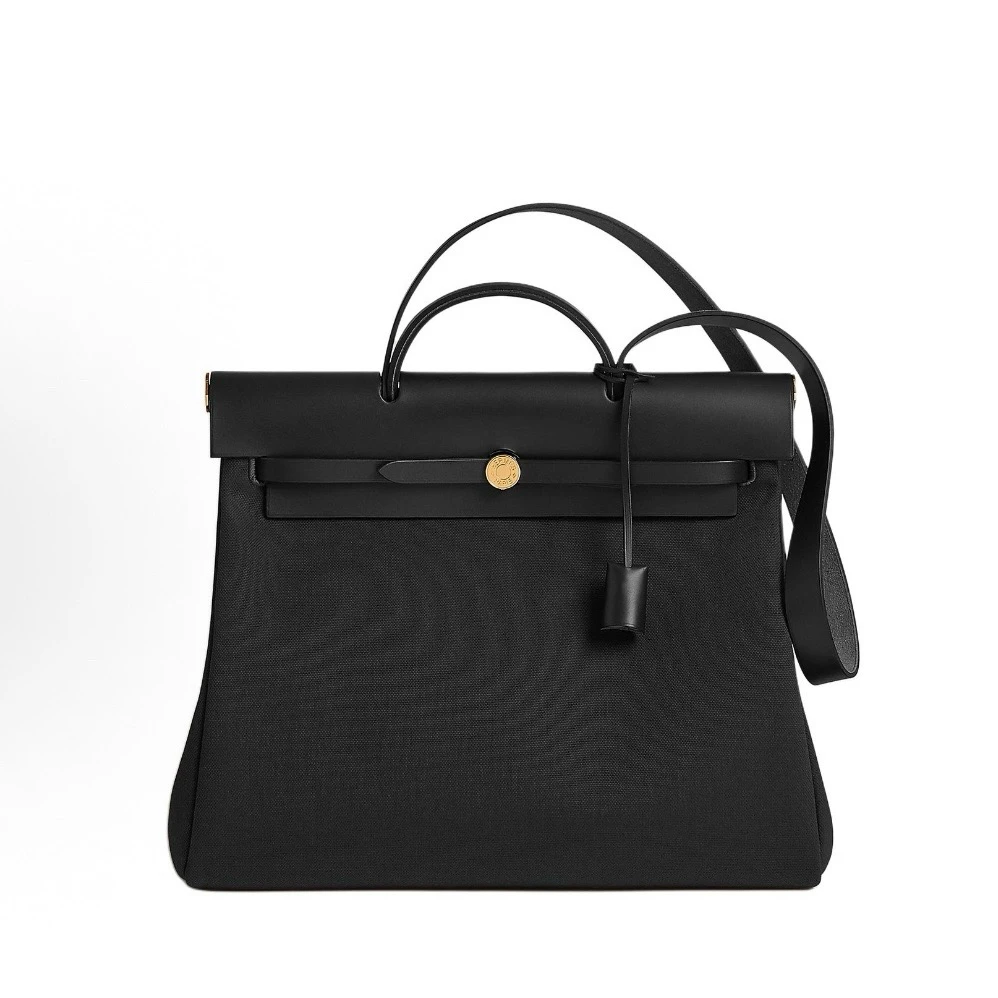99新 Hermes/爱马仕 herbag39 金扣手提单肩斜挎包 F811