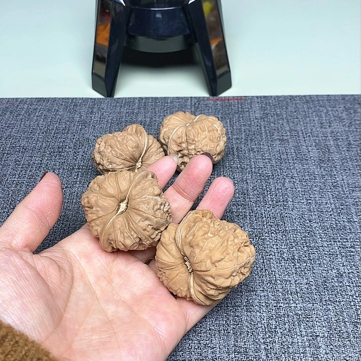 文玩核桃把件42/43全品南瓜墩