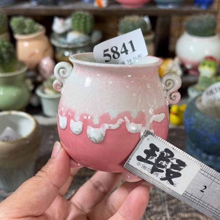 口5 手工花盆满30包邮