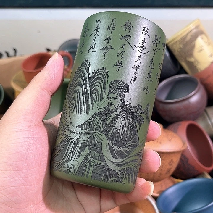 茶杯紫砂全手工紫砂主人杯