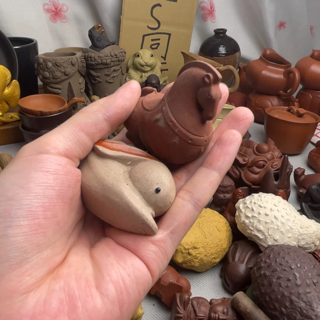 紫砂茶宠紫砂瑕疵