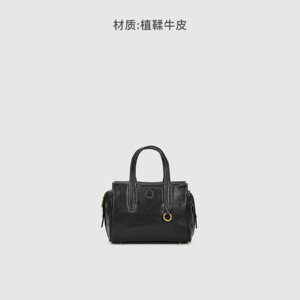 时尚百搭手提9S036黑色腋下斜跨女包