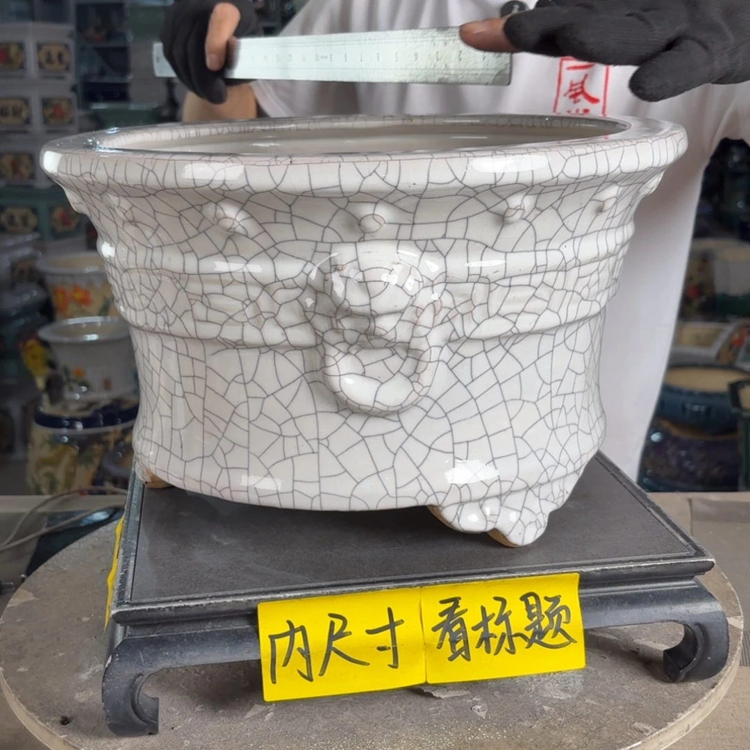 一风堂石湾花盆 内29*17