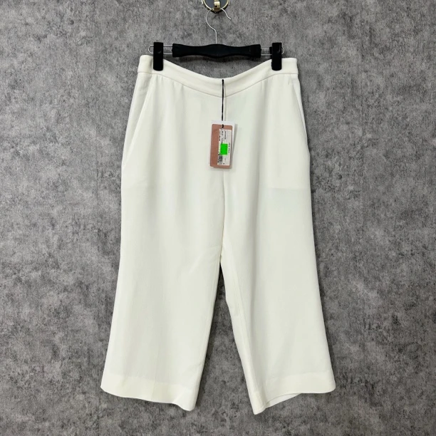 未使用 MIU MIU/缪缪 miumiu白色七分裤