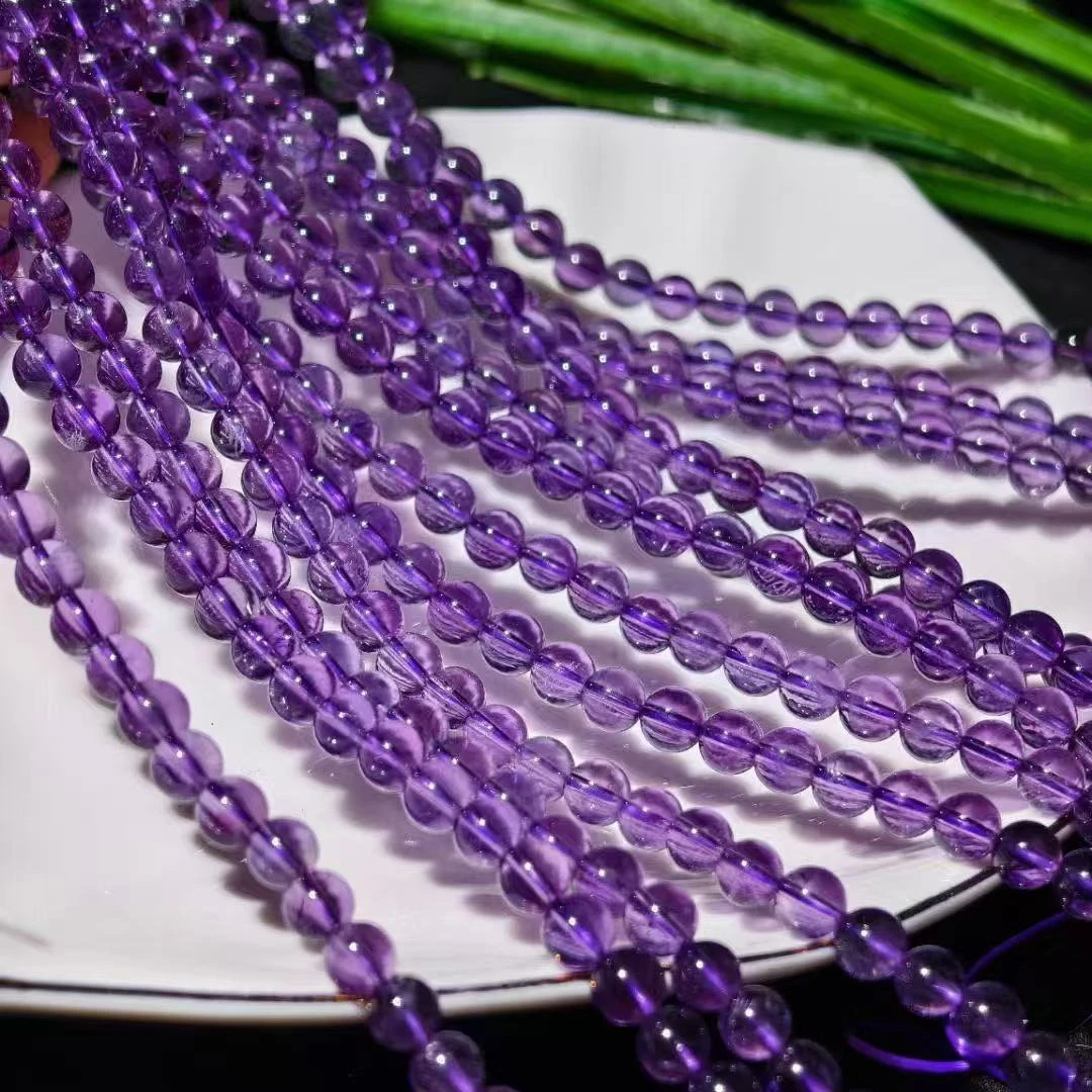 巴西紫水晶6mm多圈（数量不多，先到先得，天然水晶，多样性发货）