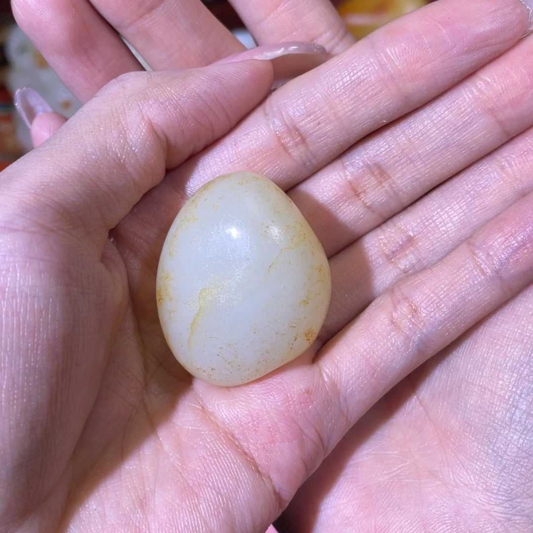 用***7和田玉未镶嵌把件