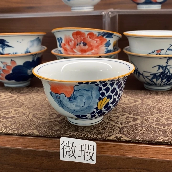 釉下老陶泥手工绘制