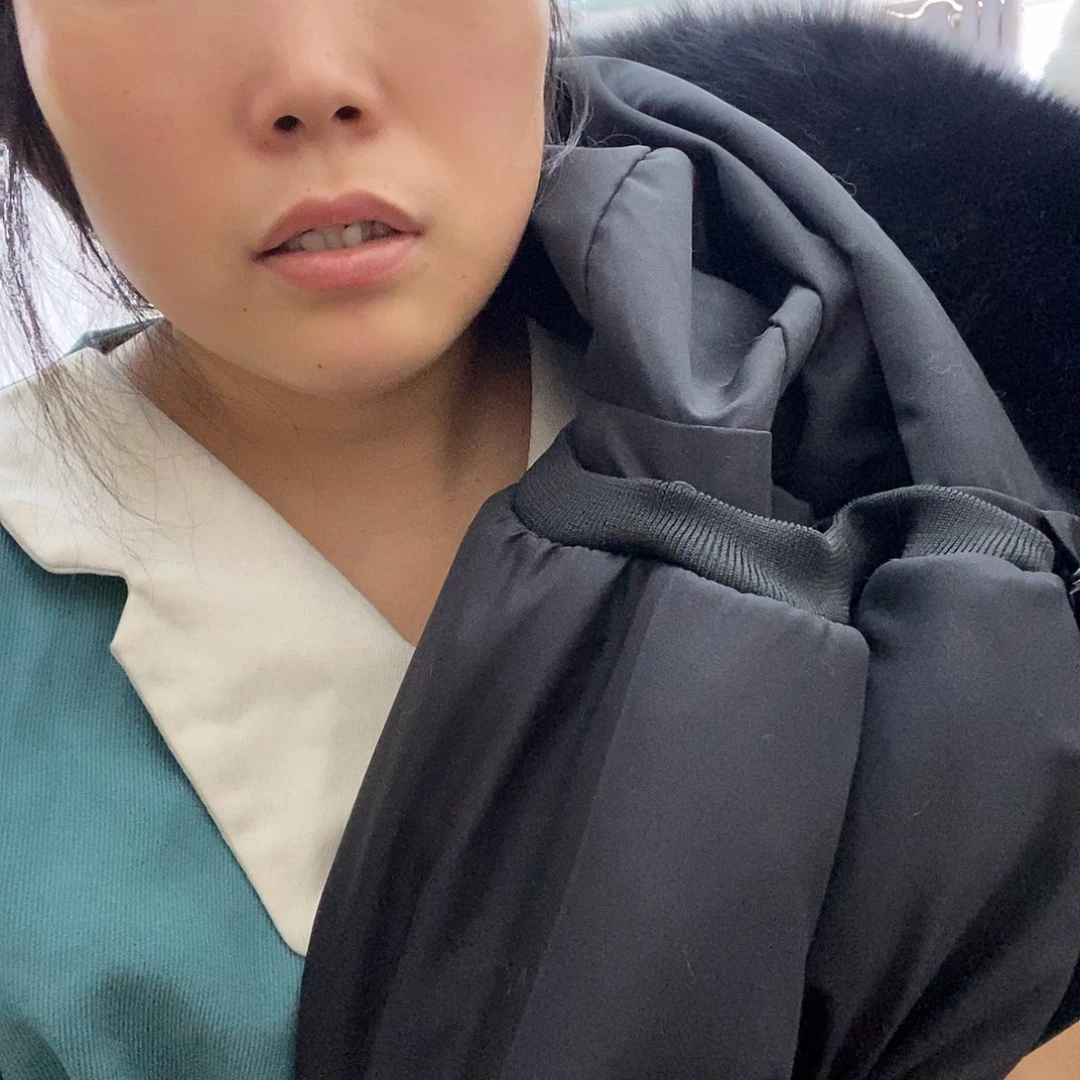 三醋酯纤维兔绒瑕疵品处理黑色2xl