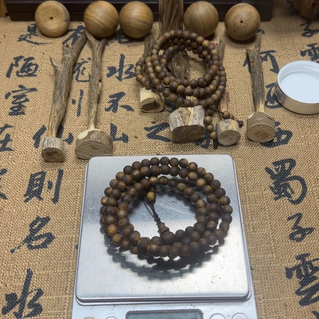 沉香碎屑沉香金沙叶06多圈15克