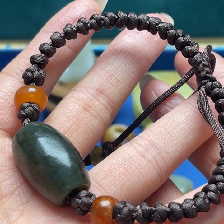 和田玉未镶嵌手绳