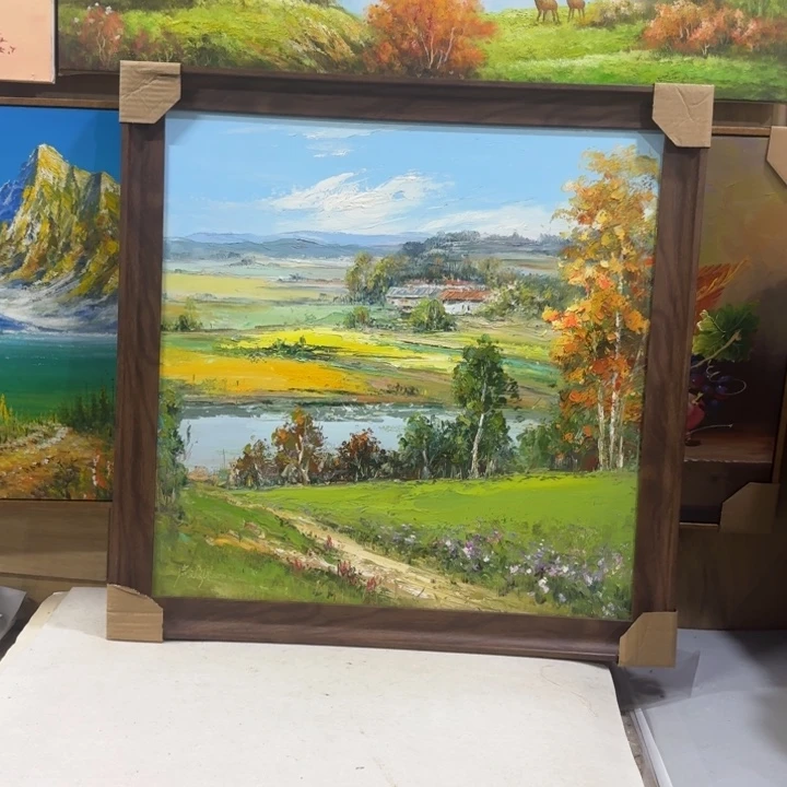 油画油画作品展等活动中