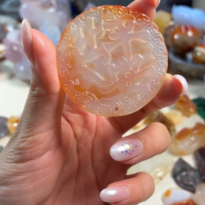 未镶嵌吊坠(不含链)玛瑙/玉髓