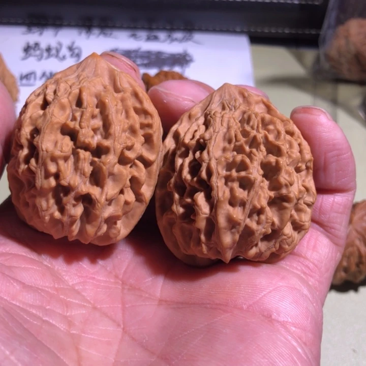 文玩核桃把件奕*野生