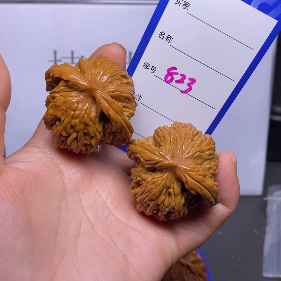 把件文玩核桃823/42.5虎头