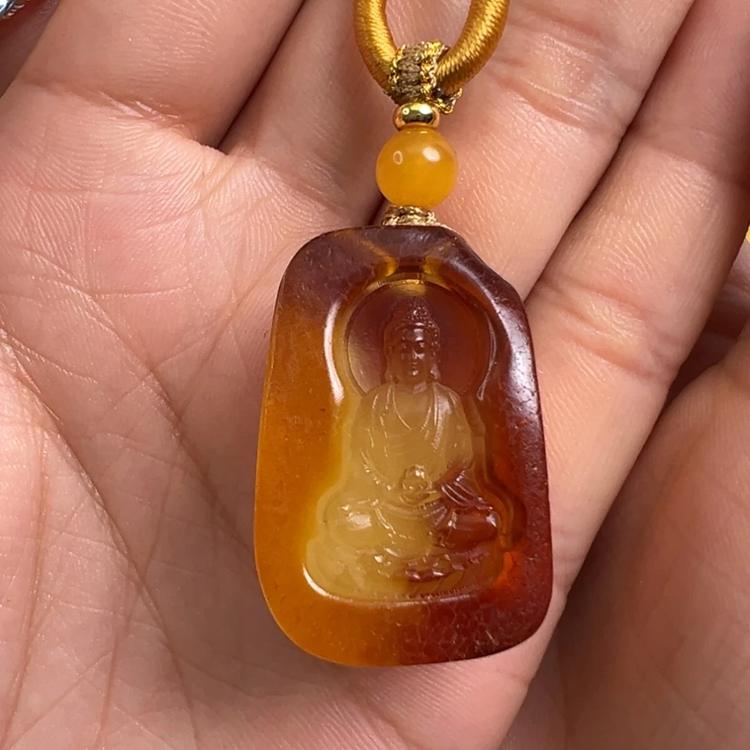 蜜蜡未镶嵌裸石琥珀