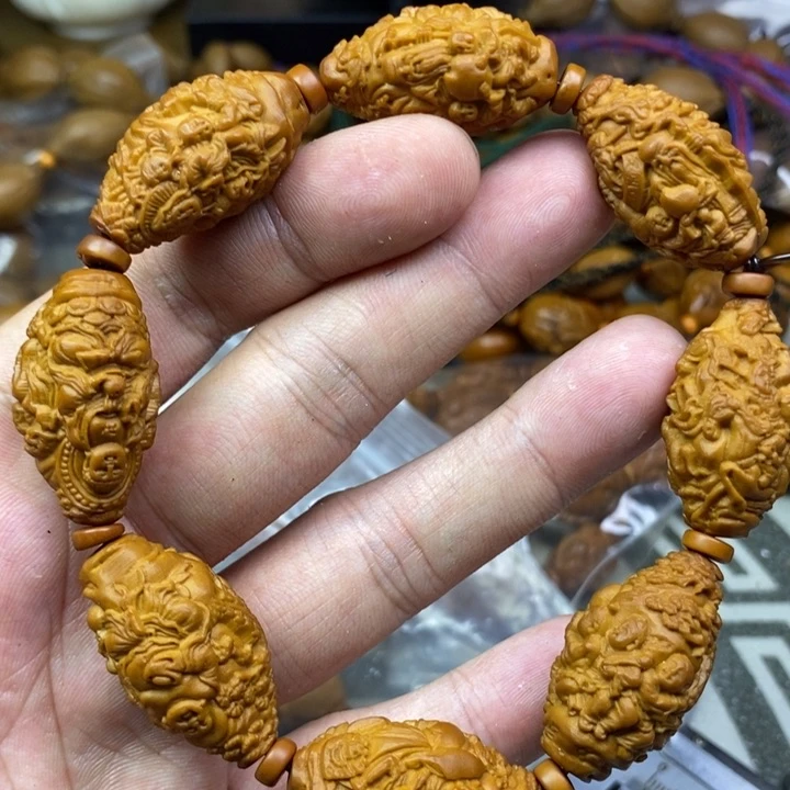 橄榄核手串/手链橄榄核雕工艺手串