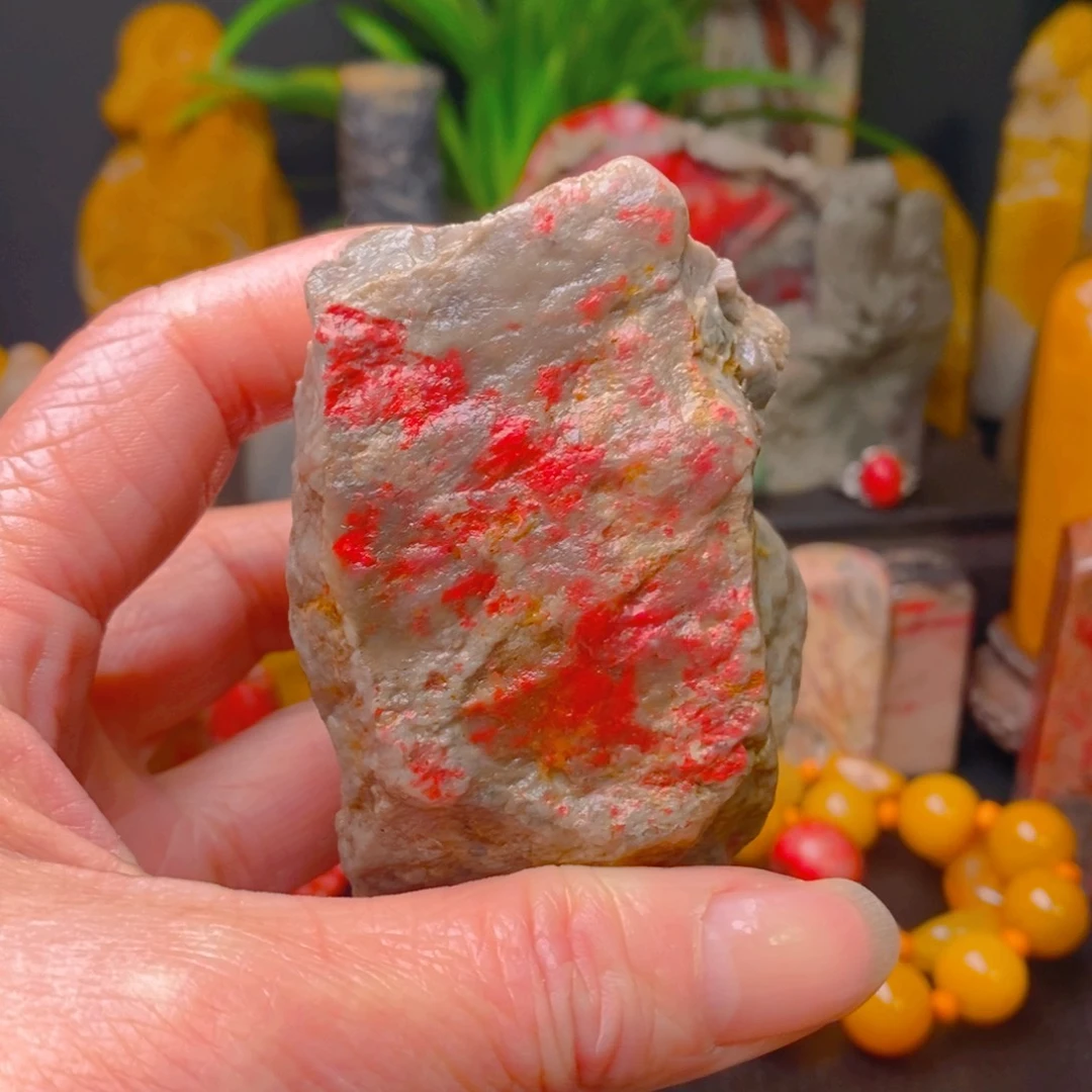 昌化鸡血石昌化鸡血石原石