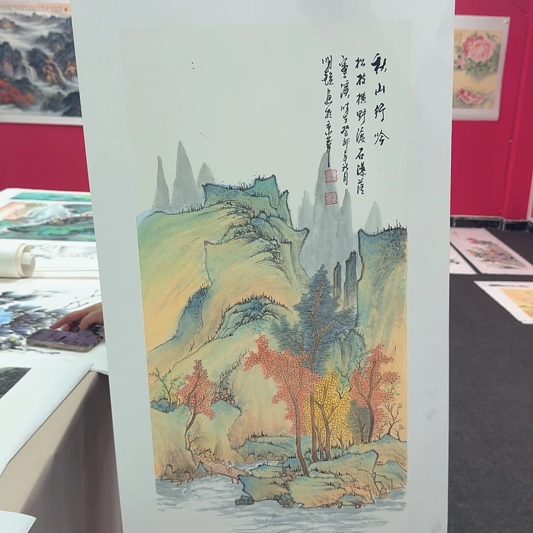 国画国画作品纯手绘
