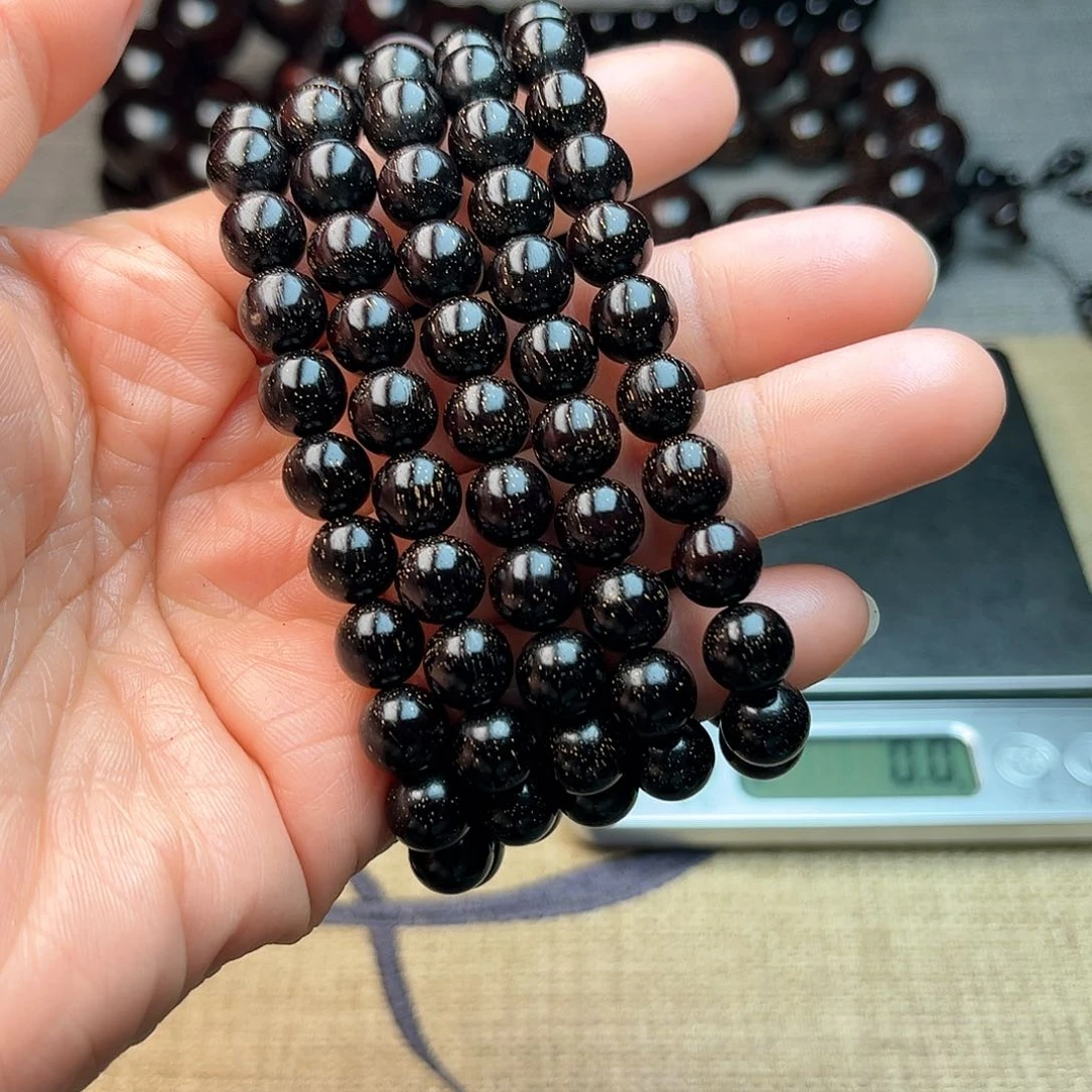 檀香紫檀（小叶紫檀）尕***技 0.8 108颗 满星