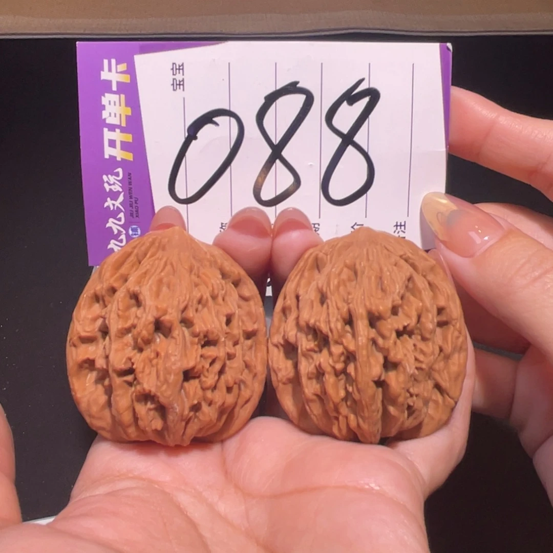 把件文玩核桃42虎头