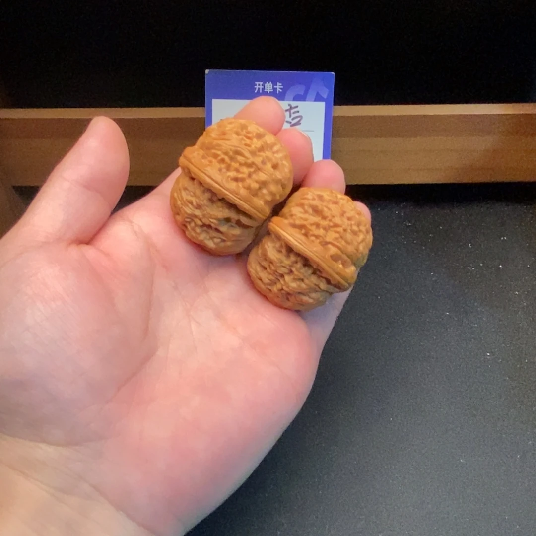 把件文玩核桃球白（40尺寸）44号