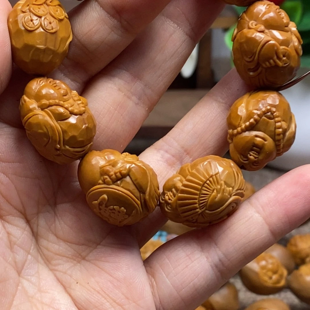 橄榄核手串/手链八大弥勒