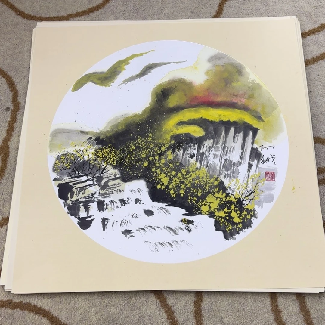 国画国画赵铁老师作品刘