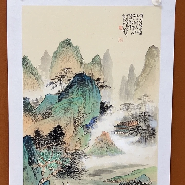 国画李文峰的画作