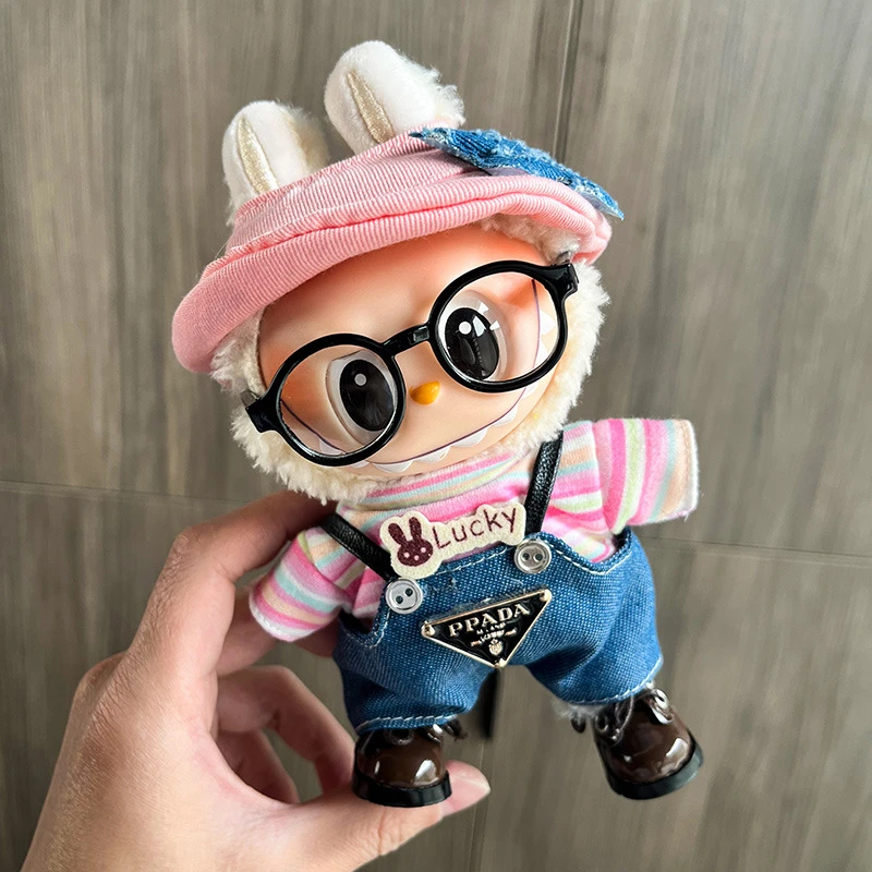 【仅娃衣】一二代17cm拉布布娃衣套装labubu挂件着替可穿衣服套装