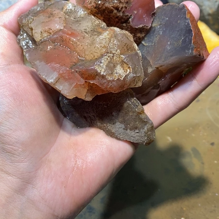 未镶嵌玛瑙/玉髓珠宝半成品