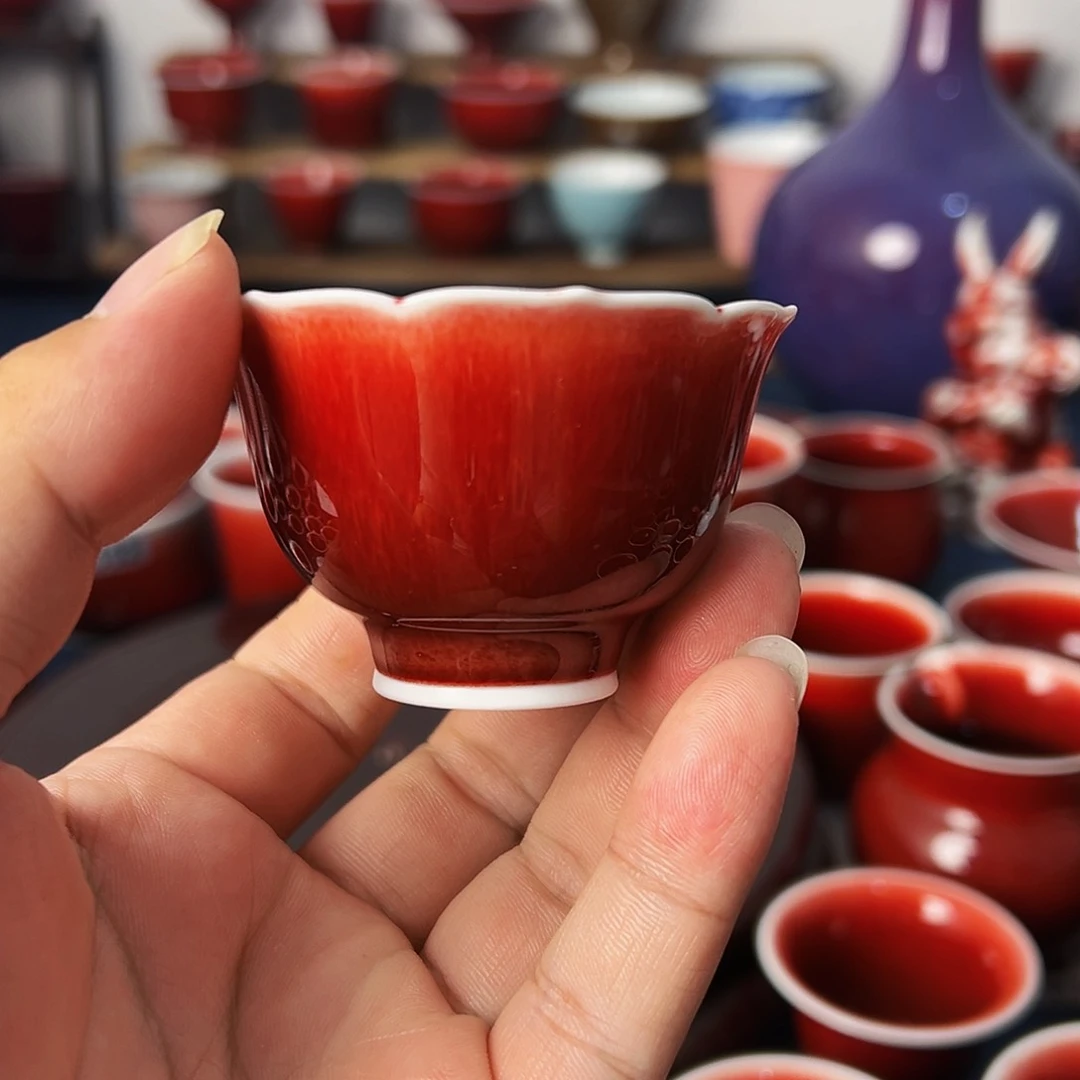 景德镇陶瓷原矿郎红茶具