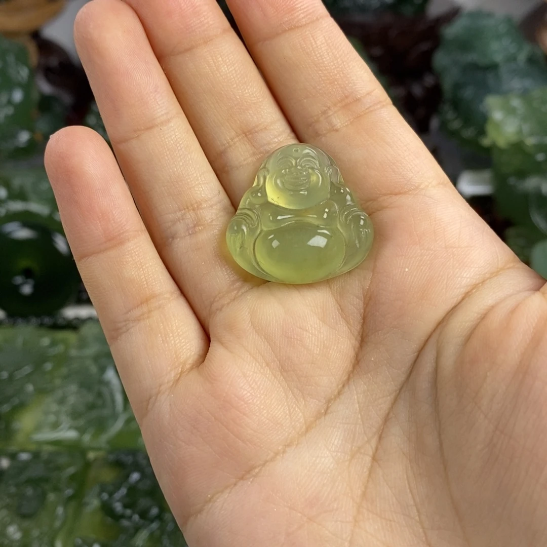 岫玉未镶嵌挂件挂件