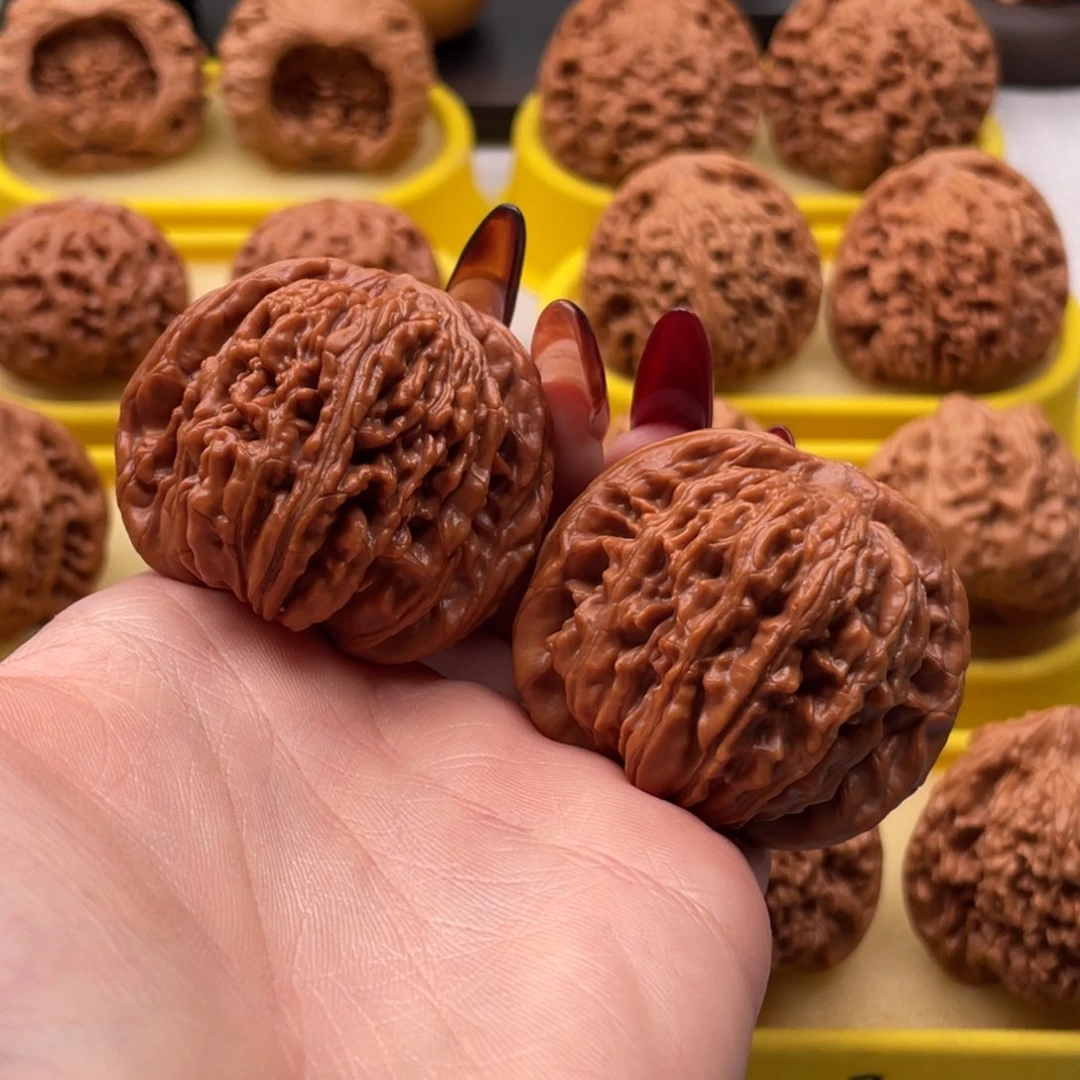 把件文玩核桃45四座楼全品